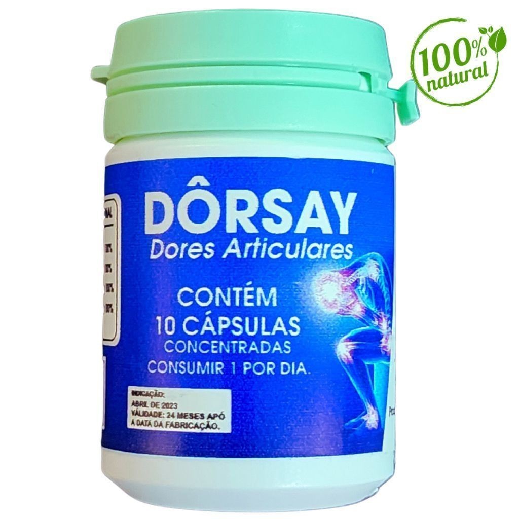 Kit com 48 Potes - DORSAY - Dores Articulares 100% Natural - ORIGINAL