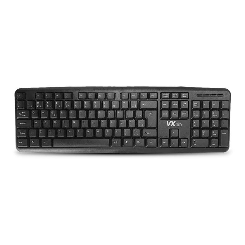 Teclado Duex VXKB110, USB, Preto, VXKB110