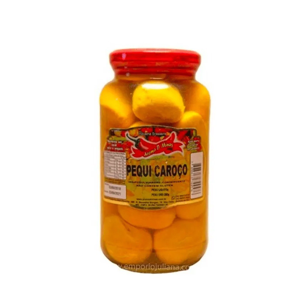 Pequi Caroço em conserva 590g -  Tradição e Sabor do Cerrado