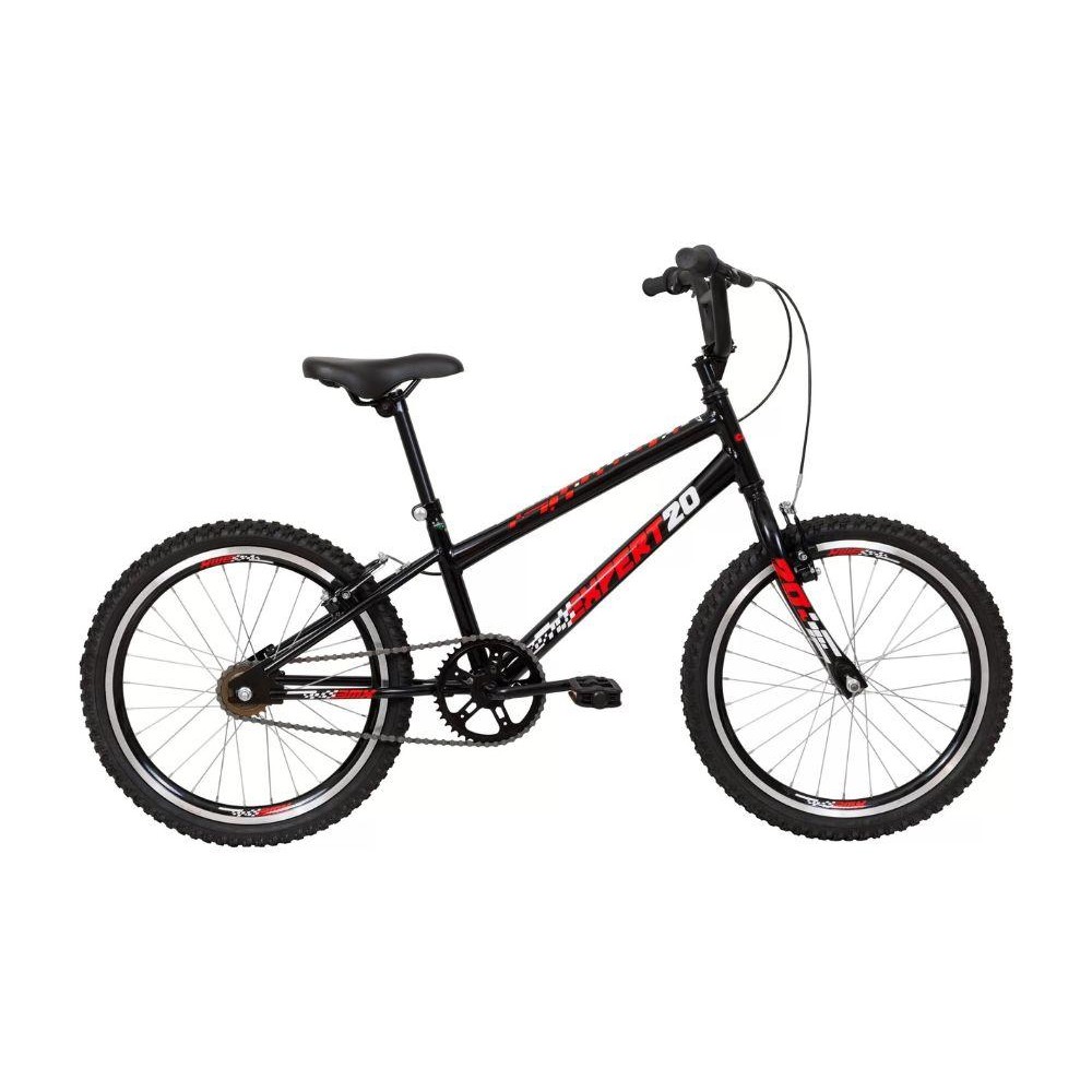 Bicicleta Caloi Expert Aro 20 Freios V-Brake Preto