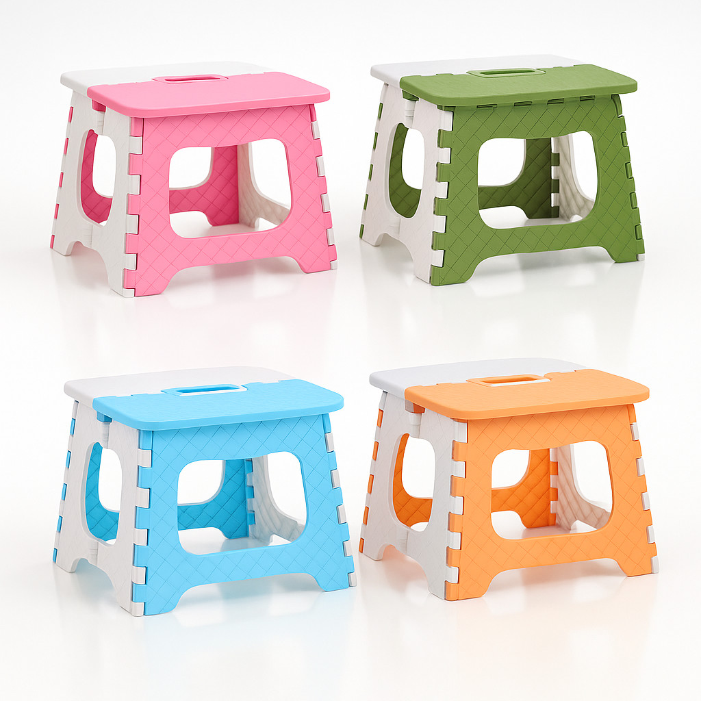 Banco Infantil Dobrável Portátil C/ Alça Reforçado - Wincy