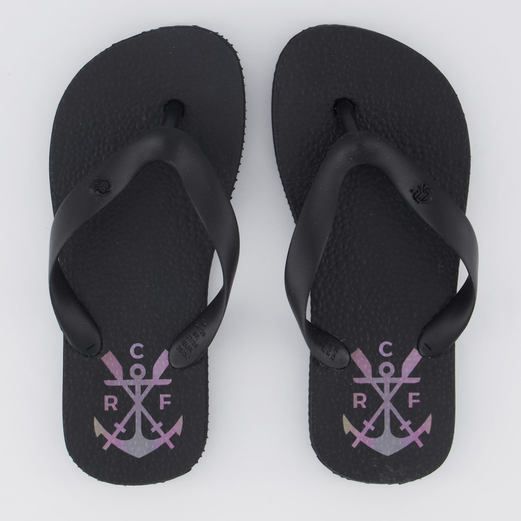 Chinelo Flamengo Manto 3 2024 Infantil Preto