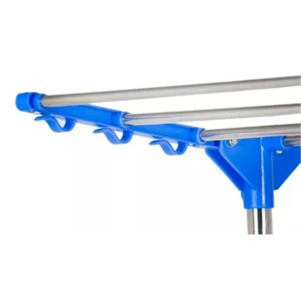 Detalhes do Varal Vertical de Chão Dobrável 3 Andares Suporta até 10kg
