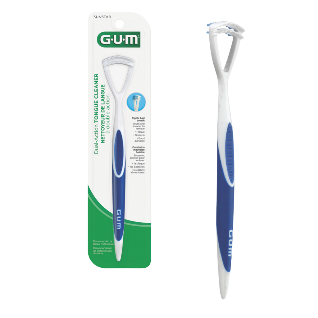 Limpador de Lingua Dual Action - GUM