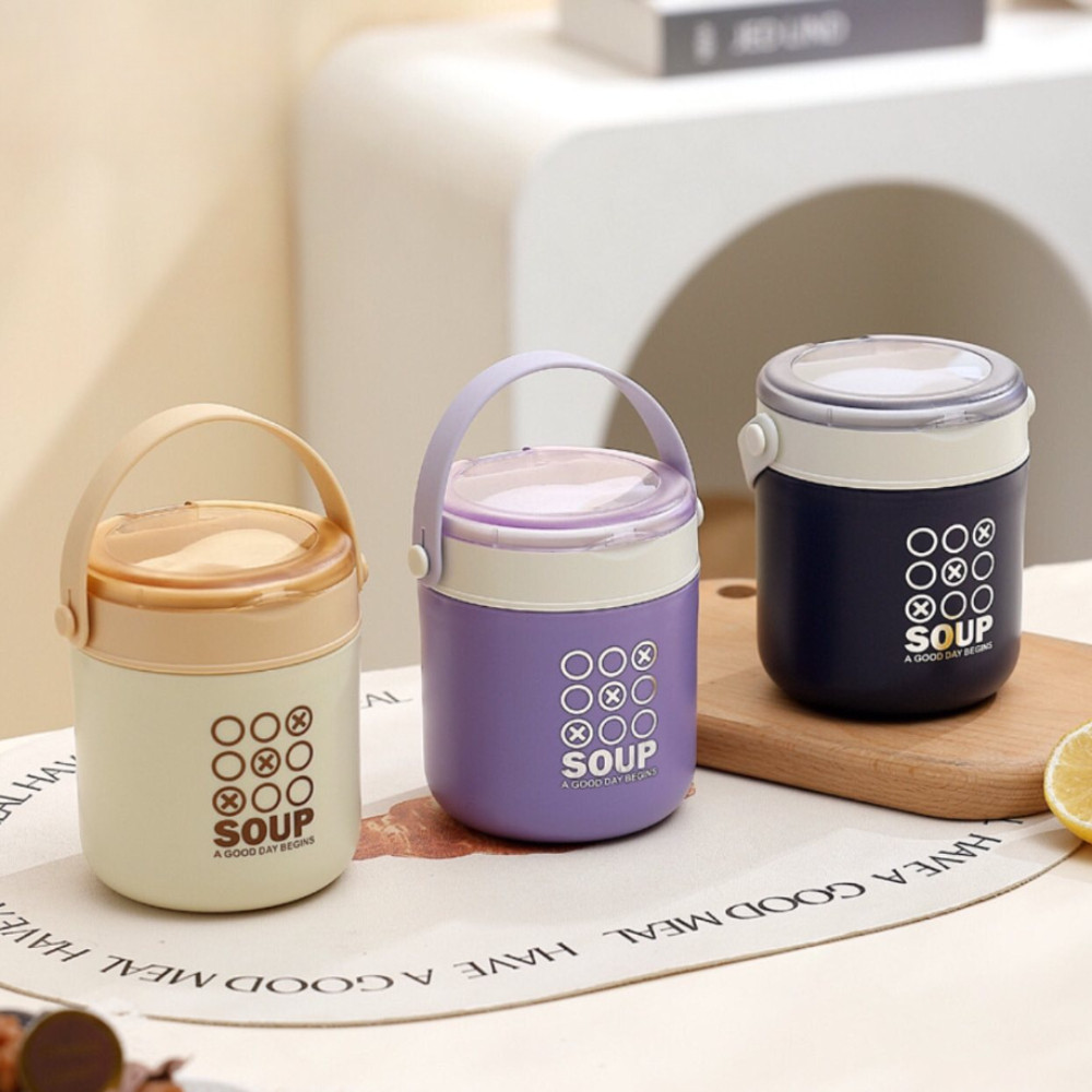 NOVEVE Marmita Escolar Infantil 510ml Térmica Aço Inox 304 com Colher para Estudantes em Oferta na Shopee