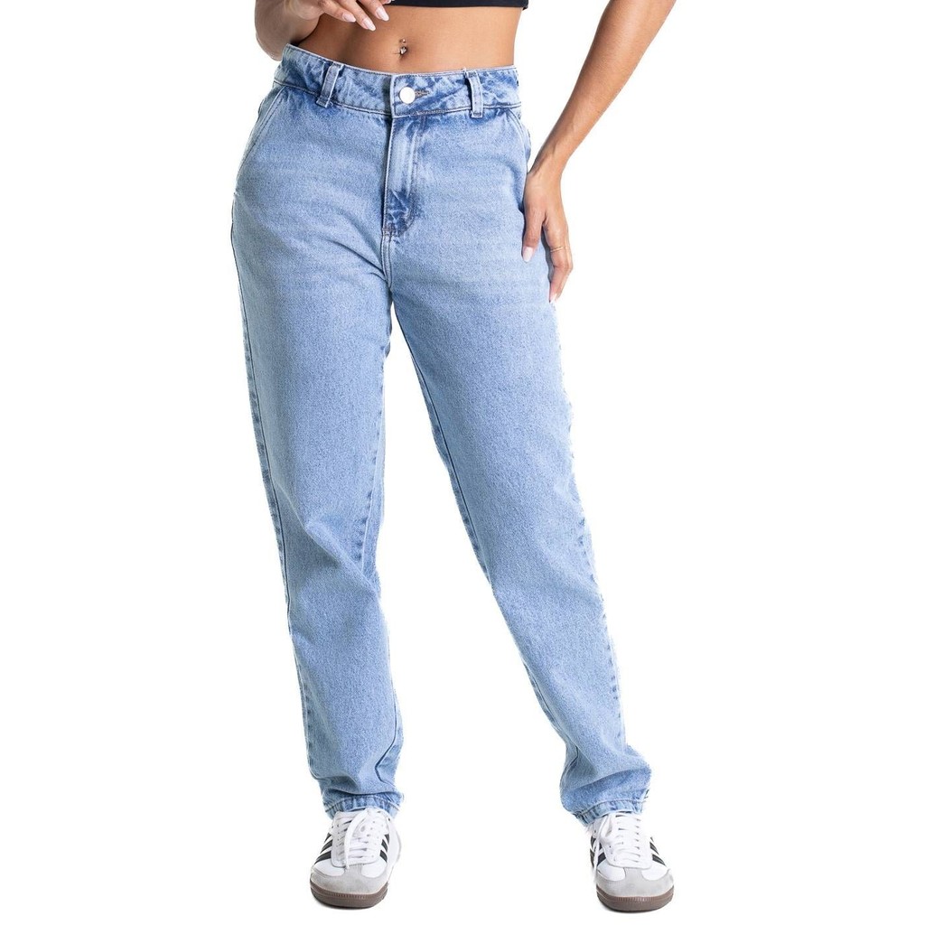Calça Jeans Sawary Mom - 281246 em Oferta na Shopee