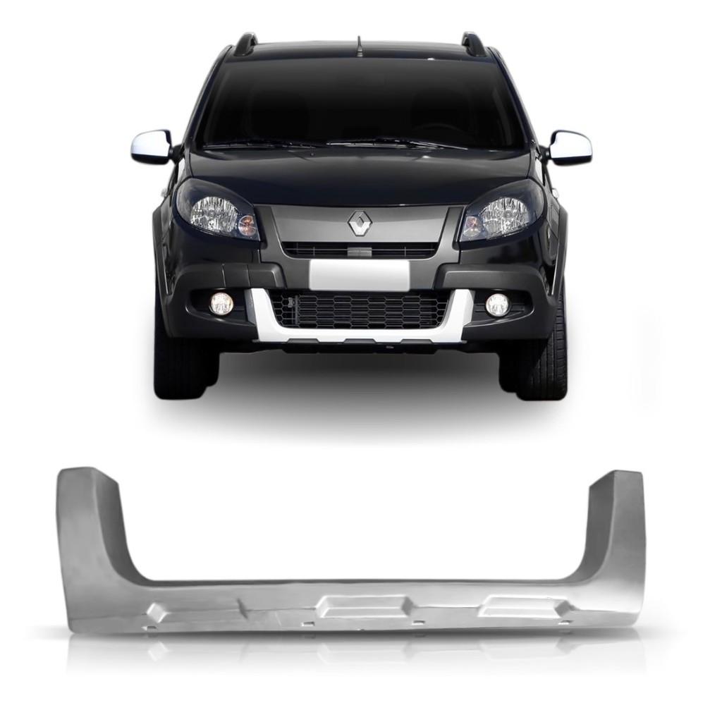Moldura Parachoque Dianteiro Sandero Stepway 2012 2013 2014