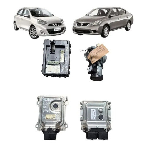Kit Modulo Injeçao Nissan March Versa 1.6 Aut Cvt 2017 Xy