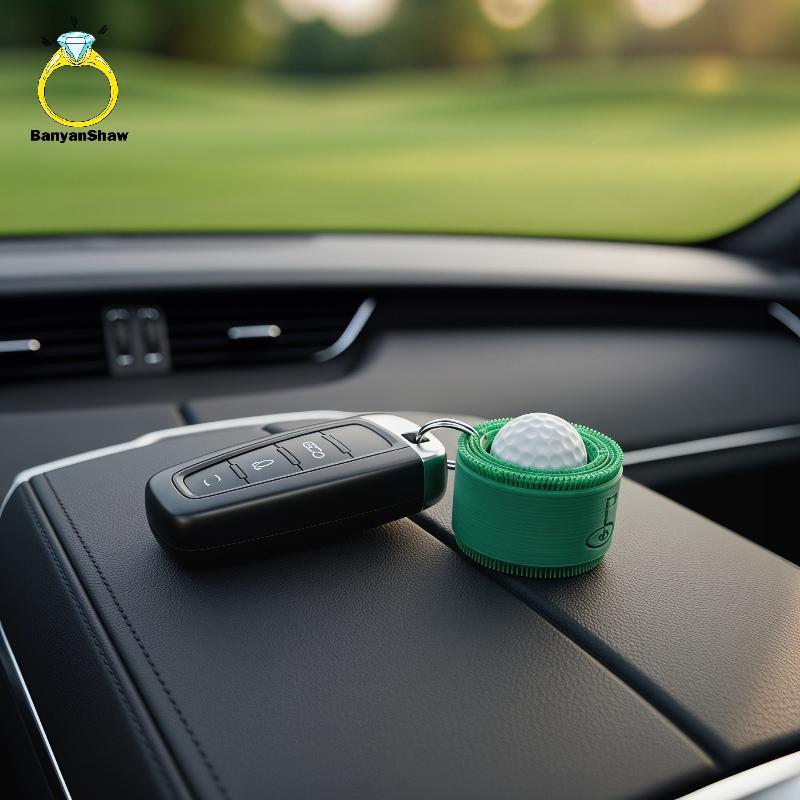 [BANY] Fun Golf Clier Teclado Mecânico Brinquedo Chaveiro Portátil Para Alívio Do Estresse Em Várias Configurações Bom