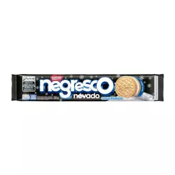 Biscoito Nestlé Negresco Nevado Recheado Baunilha 90g - Embalagem com 66 Unidades