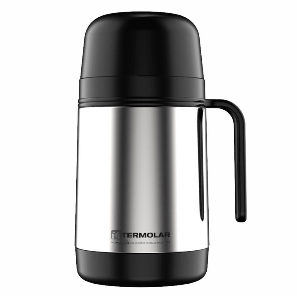 Garrafa Termolar Lumina 0,5 Litros Rolha 9722 Inox