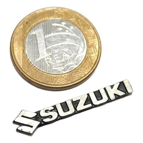 Mini Emblema Suzuki Sx4 Swift Jimny Vitara S-cross Prateado