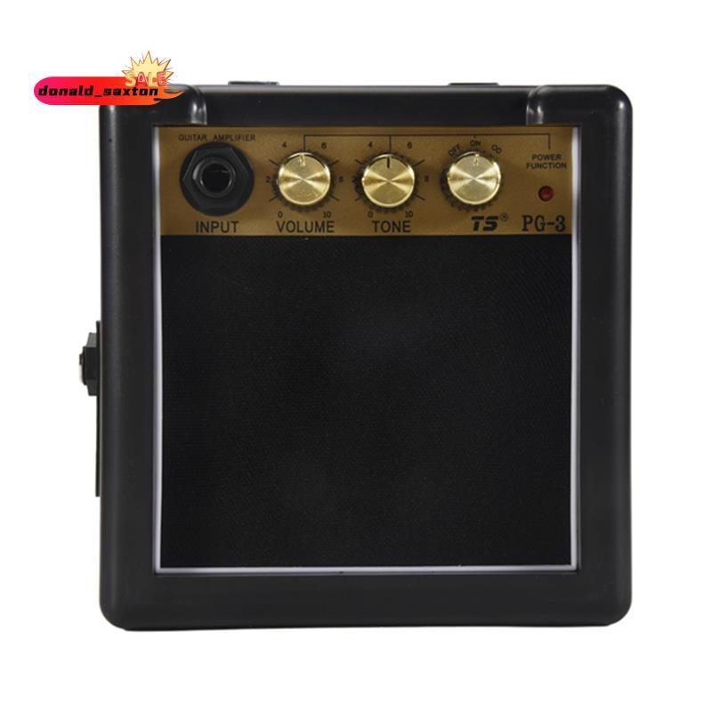 [Rápido D] Mini Amplificador De Guitarra Portátil AMP 5W Alto-Falante Clip-On Peças Acessórios Para Elétrica Acústica PG