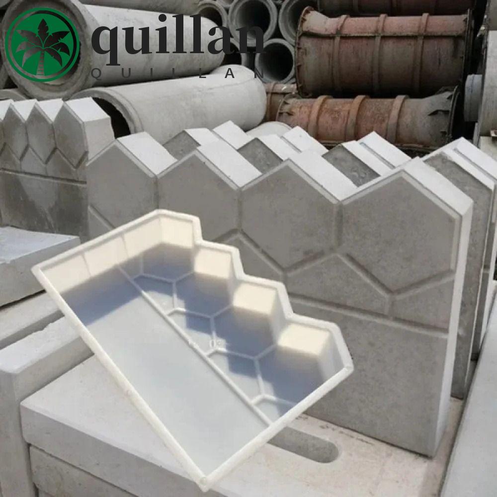 Molde De Tijolo De Cimento Para Cerca De Jardim QUILLAN , Decorativo DIY Reutilizável , Antigo