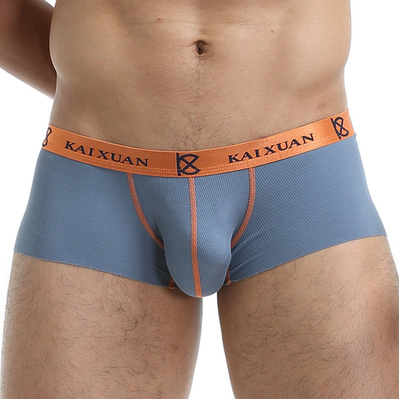 Cuecas Boxer Masculinas Sensuais de Modal, Engraçadas, para Homens Gays, com Bolsa para Pênis, Jockstrap, Cuecas Masculi