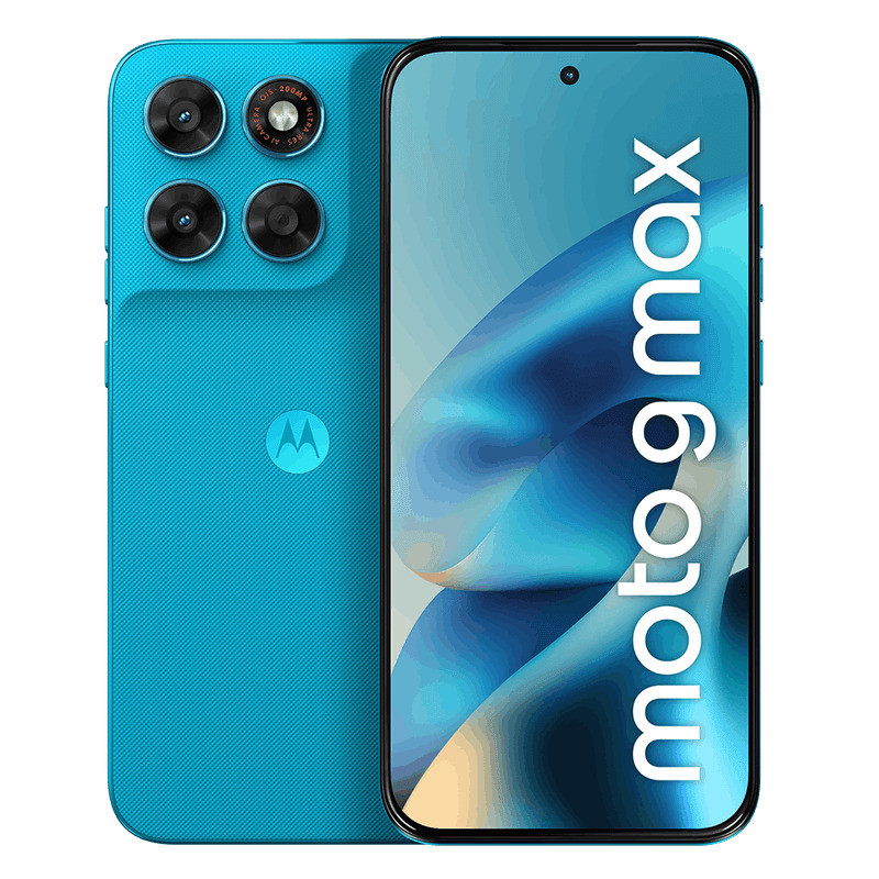 Smartphone Motorola Moto G Max 5G 256GB - Azul Claro, 24GB (8GB RAM + 16GB RAM B