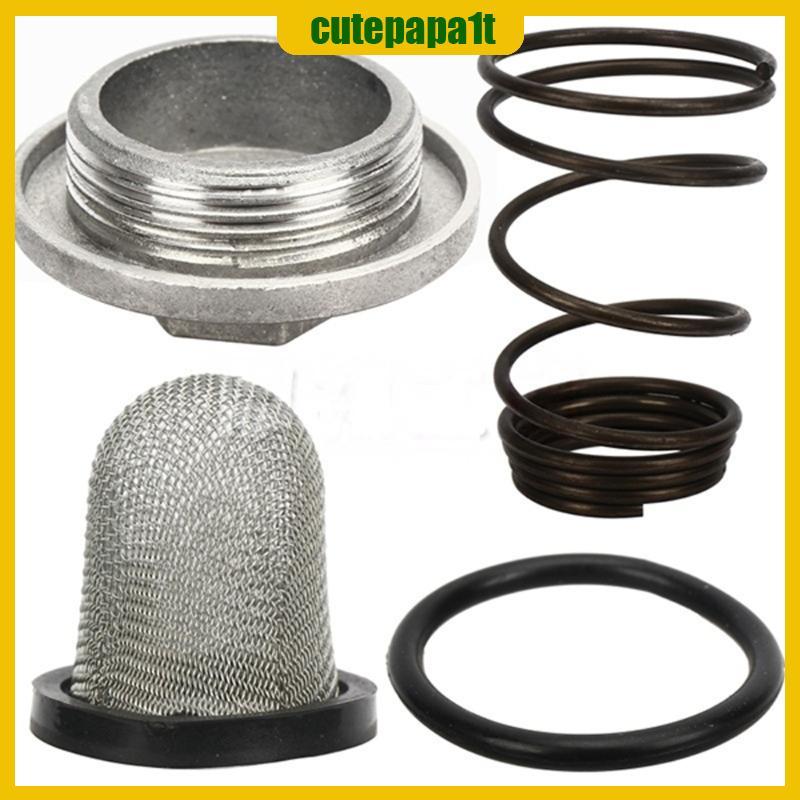 STBL Conjunto De Drenagem De Óleo De Alumínio Filtro Parafuso Para Manutenção De Scooter GY6 50cc 125cc 150cc