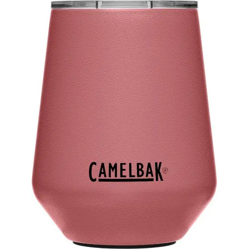 Copo Térmico Camelbak Taça De Vinho Rosa 350ml Com Tampa