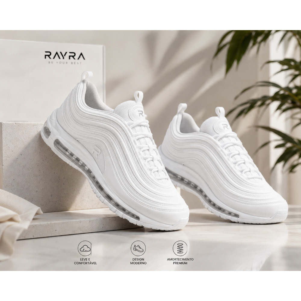Tenis Rayra Bolha em Gel 97 Unissex Masculino e Feminino Leve e Resistente