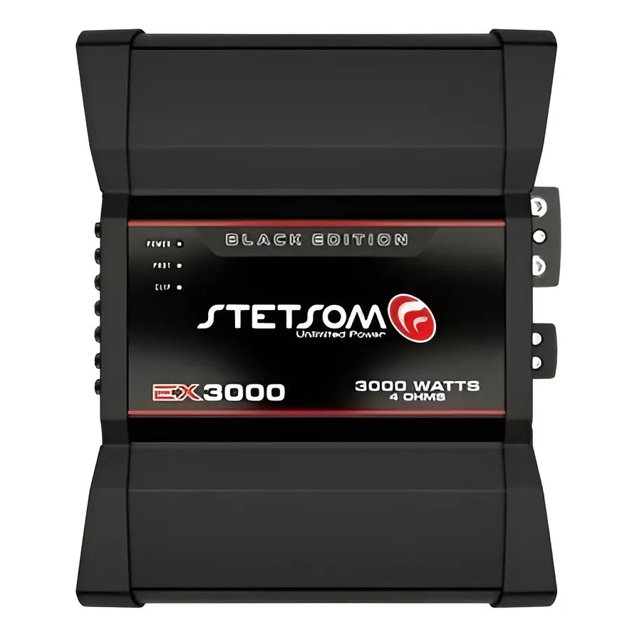 Módulo Amplificador Stetsom Ex3000blk Black 4 Ohm 3000w Rms