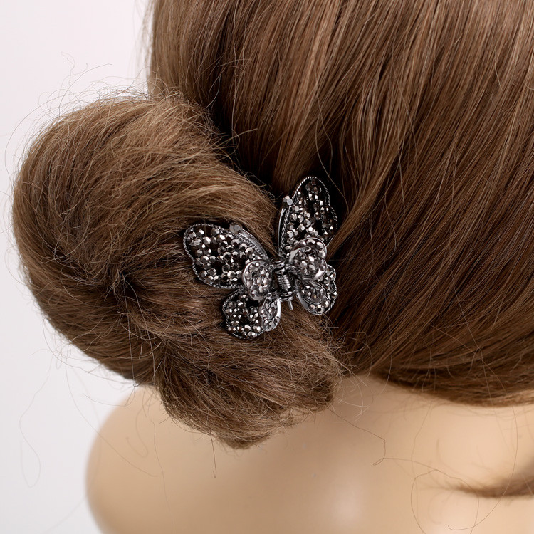 Acessórios de cabelo coreanos, cocar de cabelo enrolado simples, clipe de cabelo enrolado, rabo de cavalo, grampo de cab