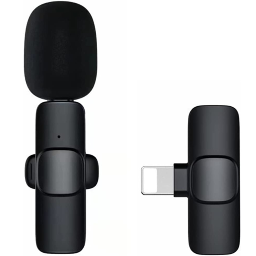  Microfone Lapela Sem Fio Compatível Android Usb C Type C