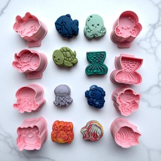 Modelador Ejetor Fundo do Mar para Brigadeiro, Doces, Massa e Biscoitos em Oferta na Shopee