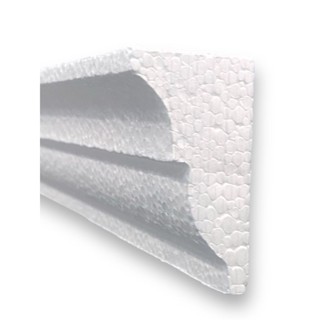 Moldura de isopor 20MT Sanca de Teto Rodateto moldura de teto. em Oferta na Shopee