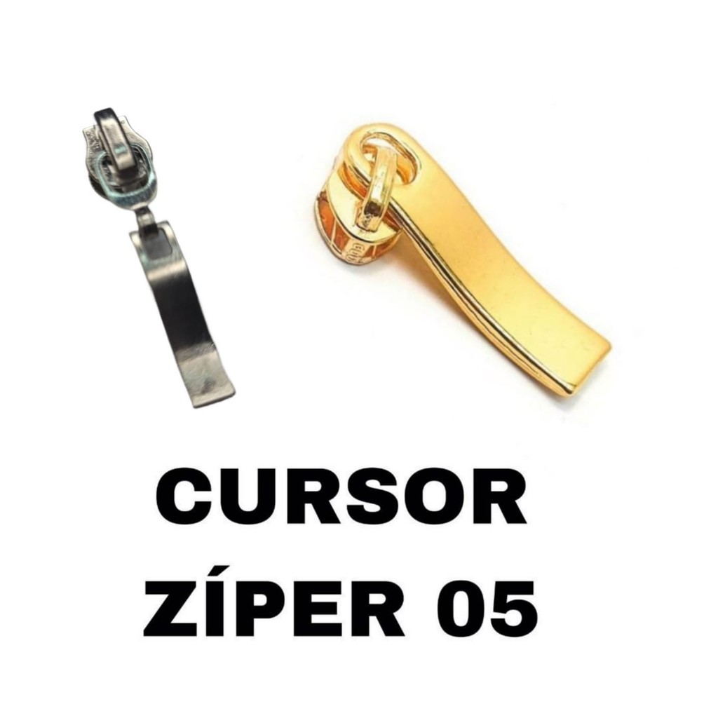 Cursor Especial P/ Zíper De Nylon Nº 5 - 50 Unidades