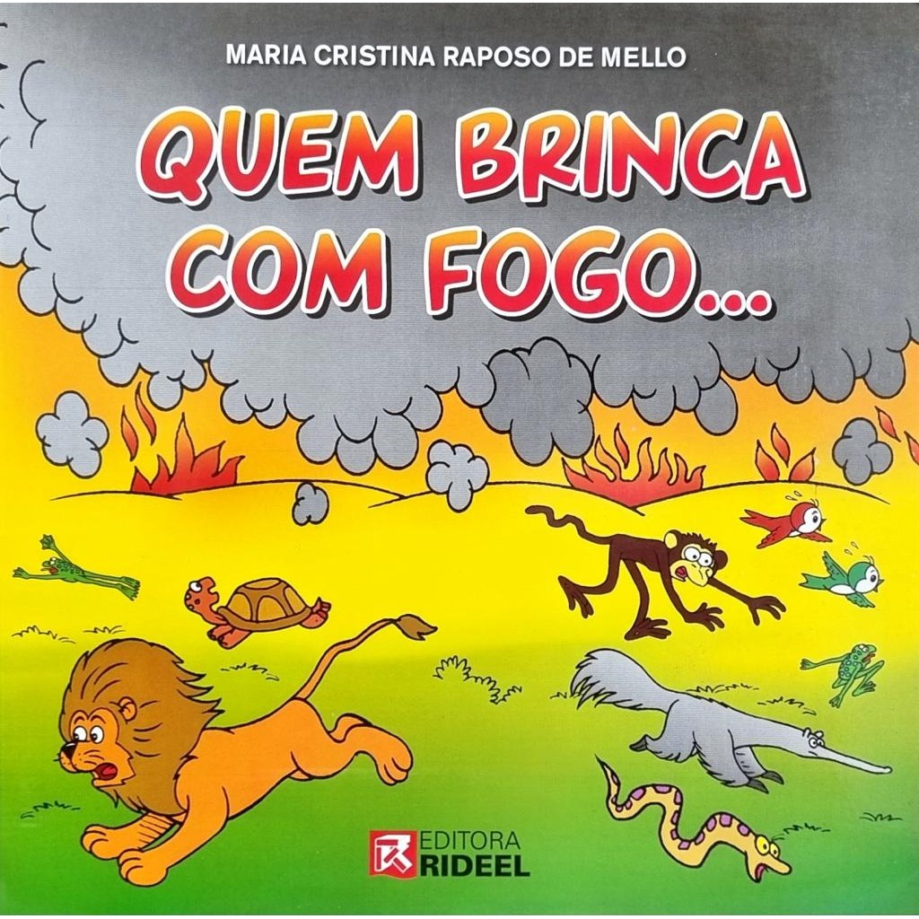 Livro: Quem Brinca com Fogo... Autor: Maria Cristina Raposo de Mello (Novo, Lacrado)