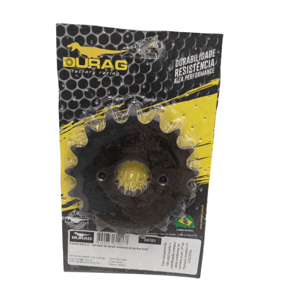 Durag Pinhão Piao 17 Suzuki Gsx750f GSXR750W GSX750R ( Srad ) GSXR1000 Srad
