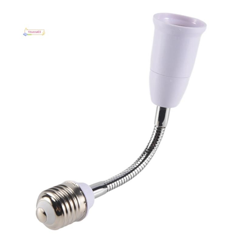 Suporte De Lâmpada LED Conversores Adaptador Flexível E27 A E27 20cm Comprimento Estender Soquete Base Tipo Extensão