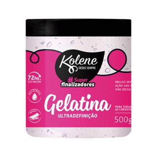 Gelatina Super Finalizadores Kolene 500g Ultra definição em Oferta na Shopee