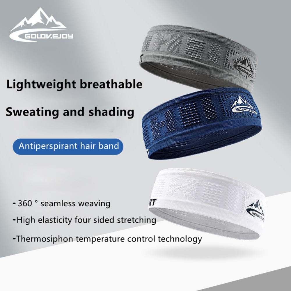 Detalhes do Tiaras Esportivas Para Homens-1 Peça Faixa De Cabeça Absorvente De Suor Corrida , Treino Físico , Rugby , Beisebol , Iog