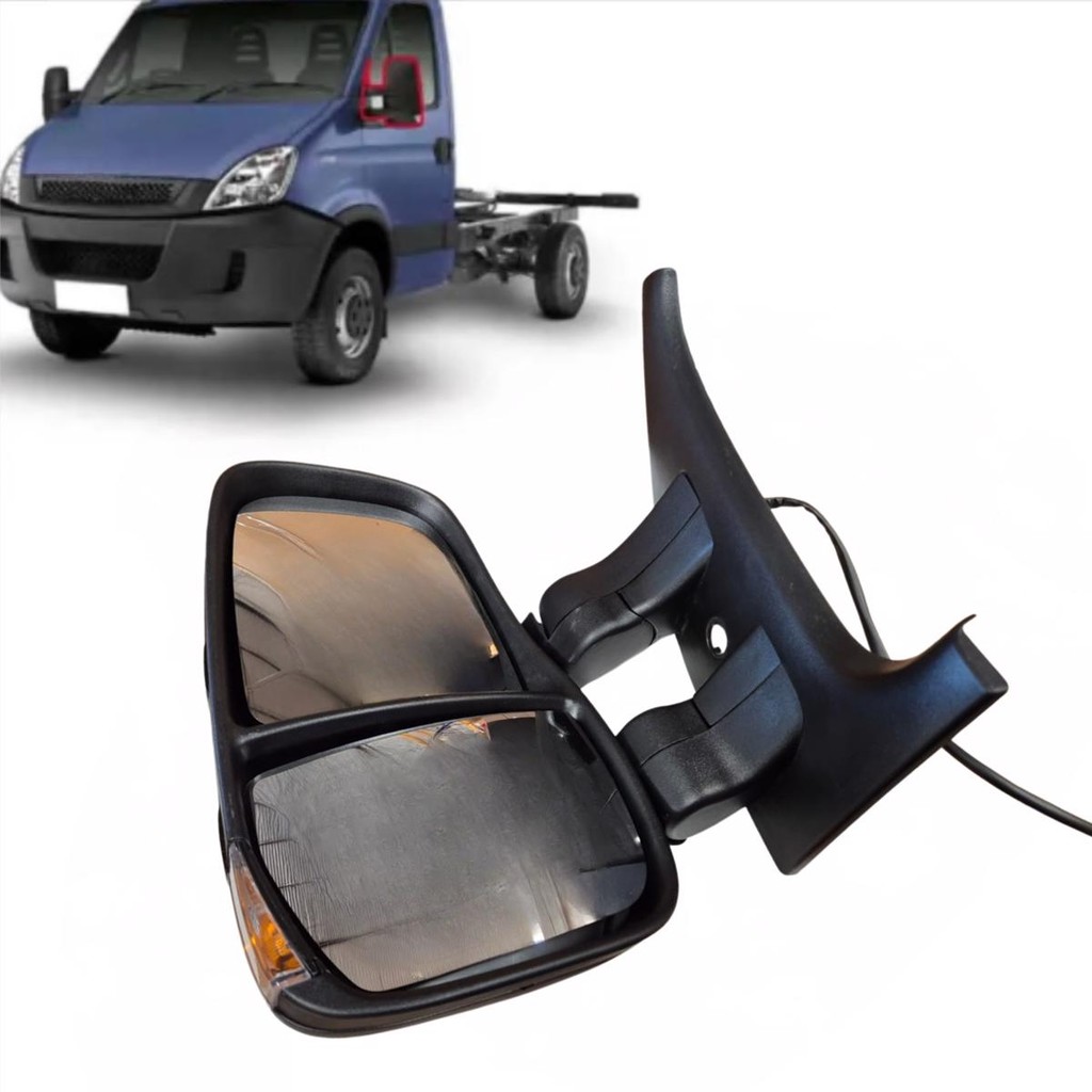 RETROVISOR ESQUERDO PARA IVECO DAILY 3.0 2008 A 2018