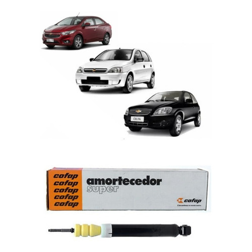 Amortecedor Traseiro Celta (todos) Original Cofap B47061 em Oferta na Shopee