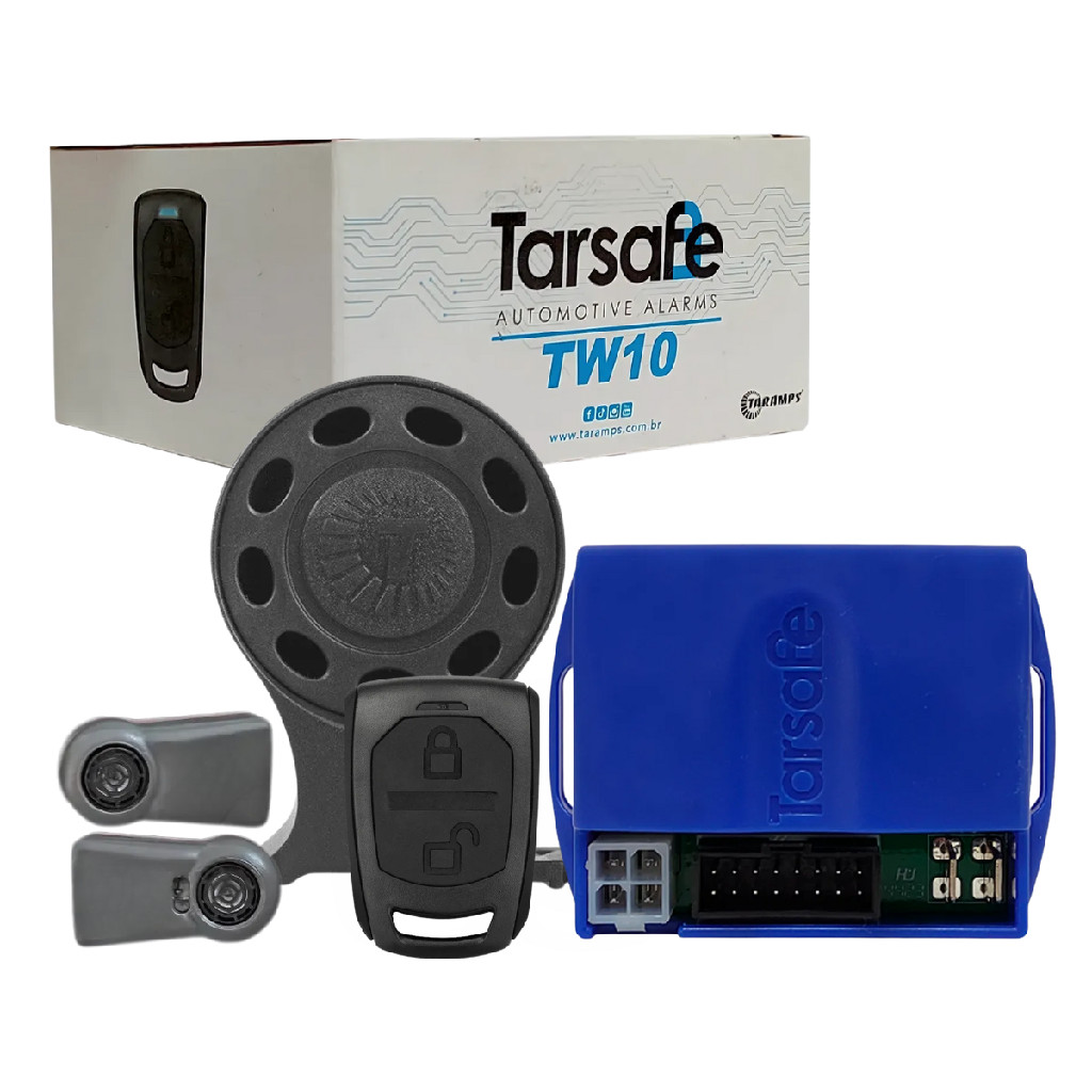 Alarme Automotivo Taramps Tw10 G4 1 Controle
