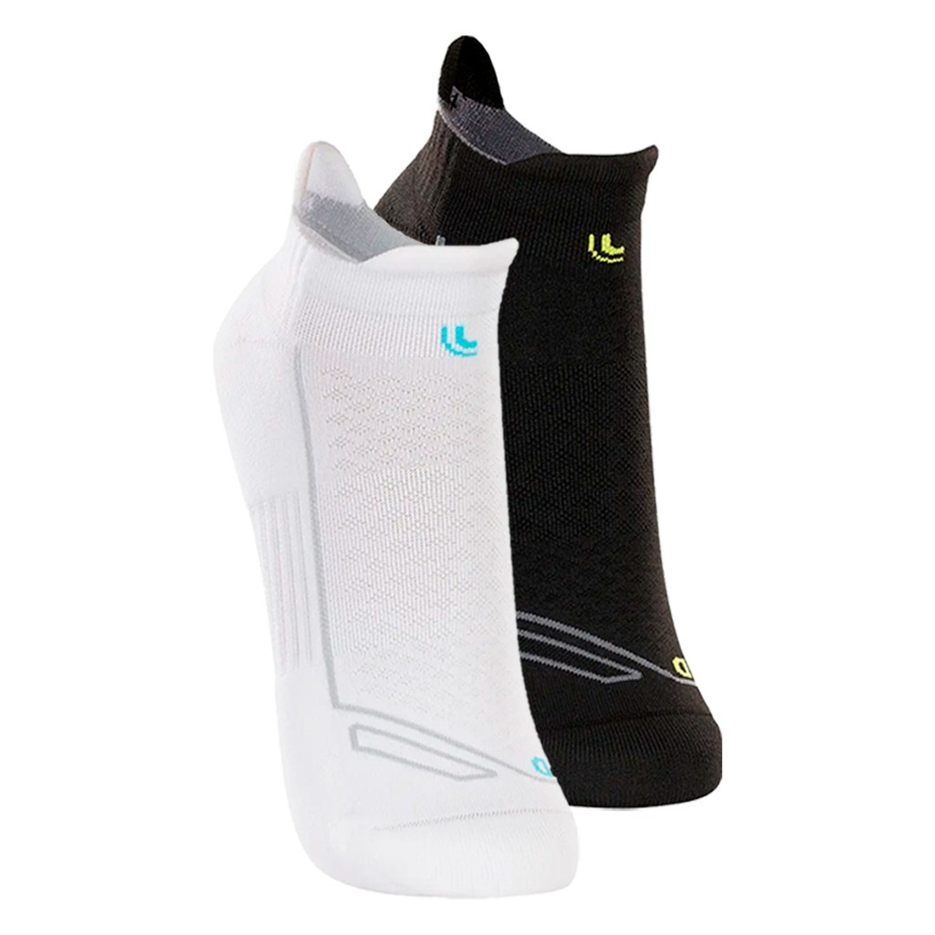 Kit com 2 Pares de Meias Performance Running Lupo 3276-002 Colorido em Oferta na Shopee