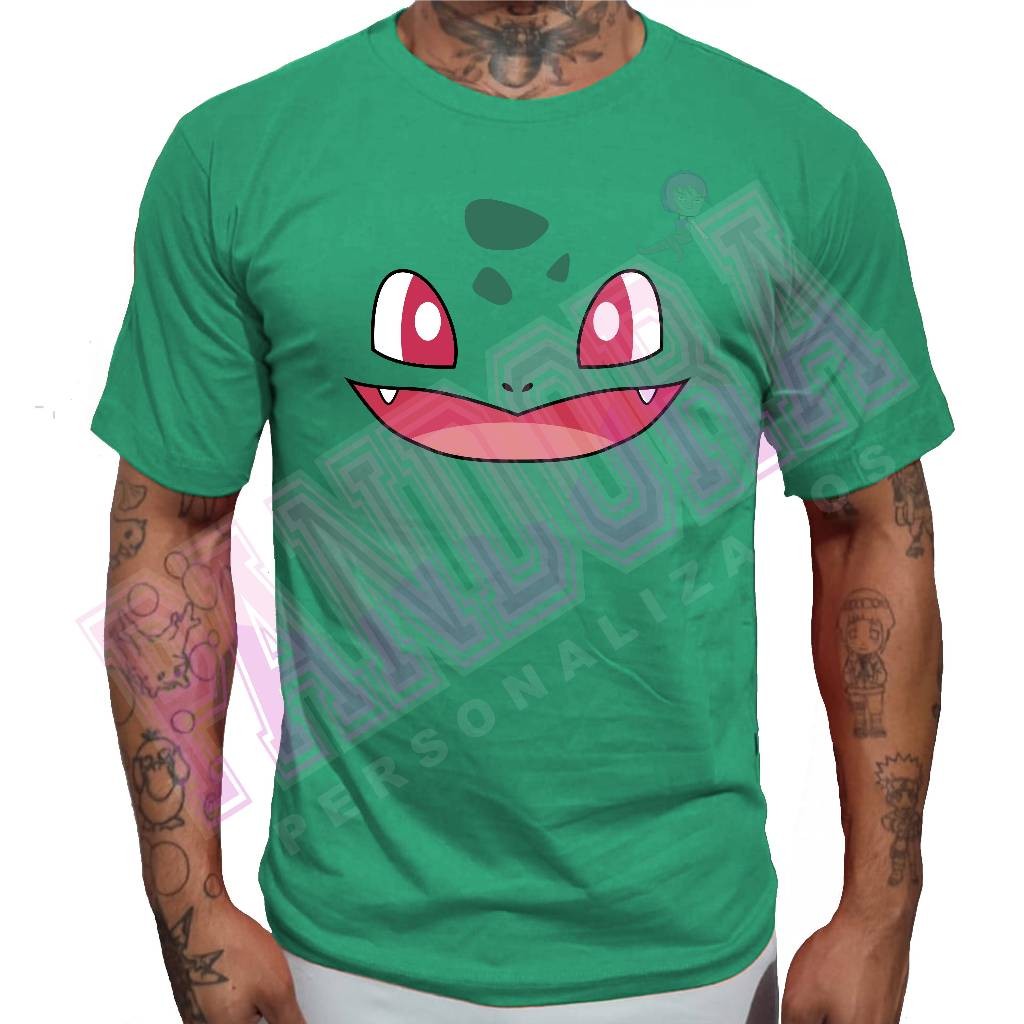 Camiseta Pokemon divertida fashion