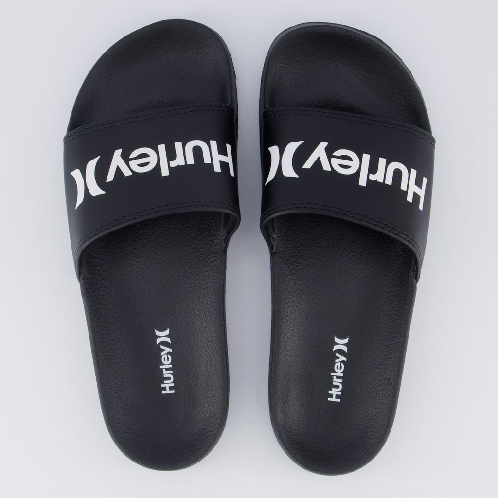 Chinelo Hurley Slide One e Only I Preto