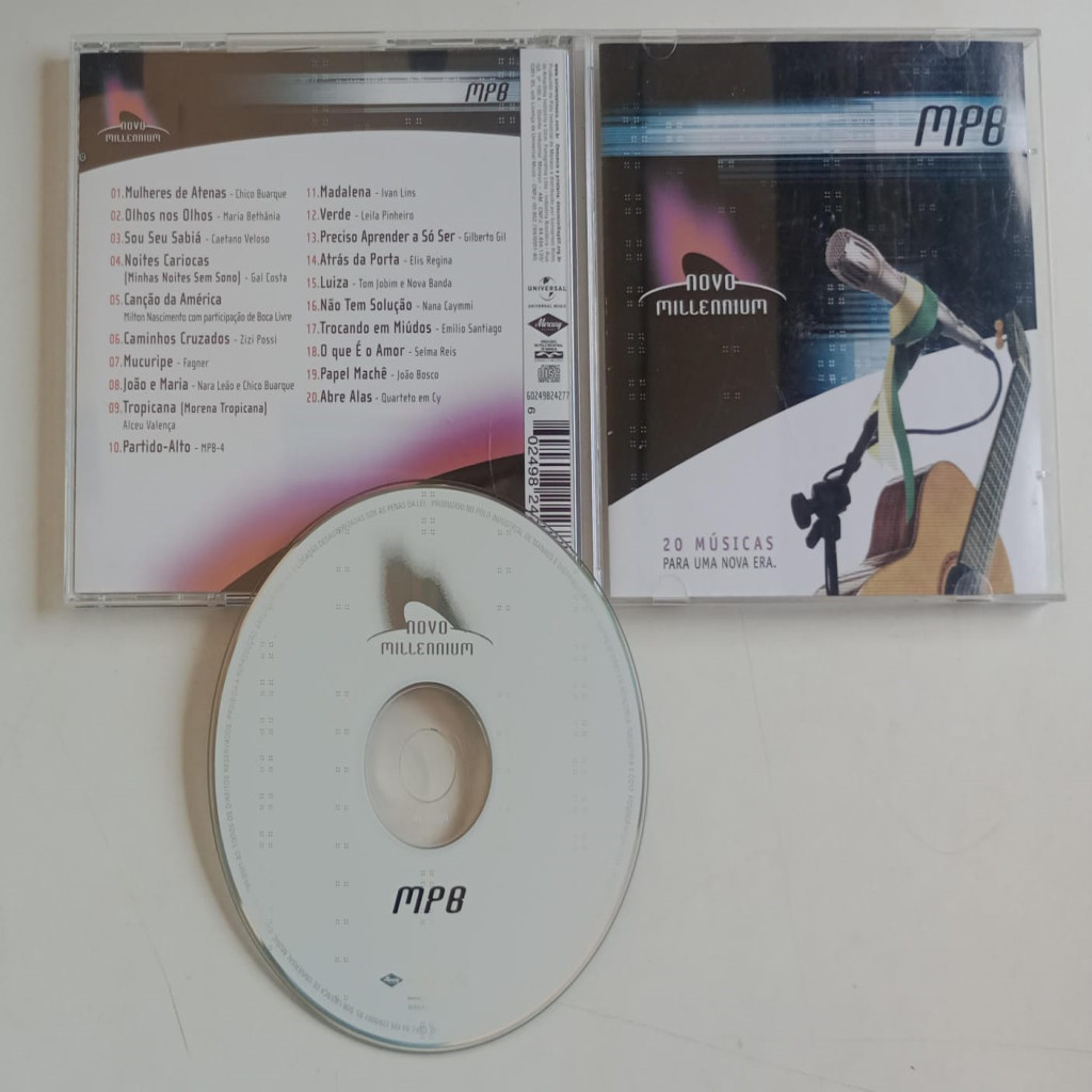 CD VÁRIOS ARTISTAS MPB - COLETÂNEA NOVO MILLENNIUM