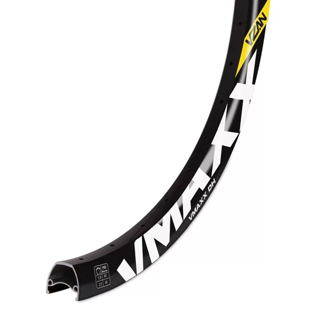 Aro 26 36F Vzan Vmaxx Disc Alumínio Preto MTB