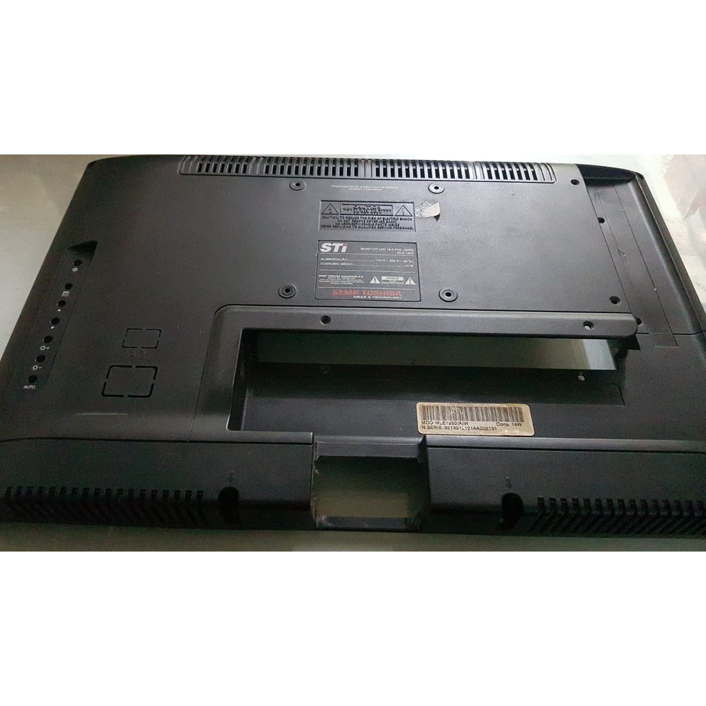 Tampa Traseira tv Semp Toshiba MOD MLE1950 - PL5653