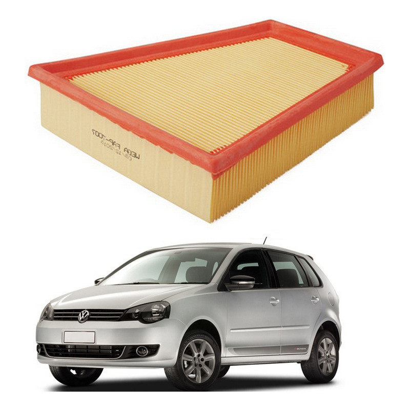 Filtro De Ar Do Motor Polo 1.6 8v 2012 A 2015