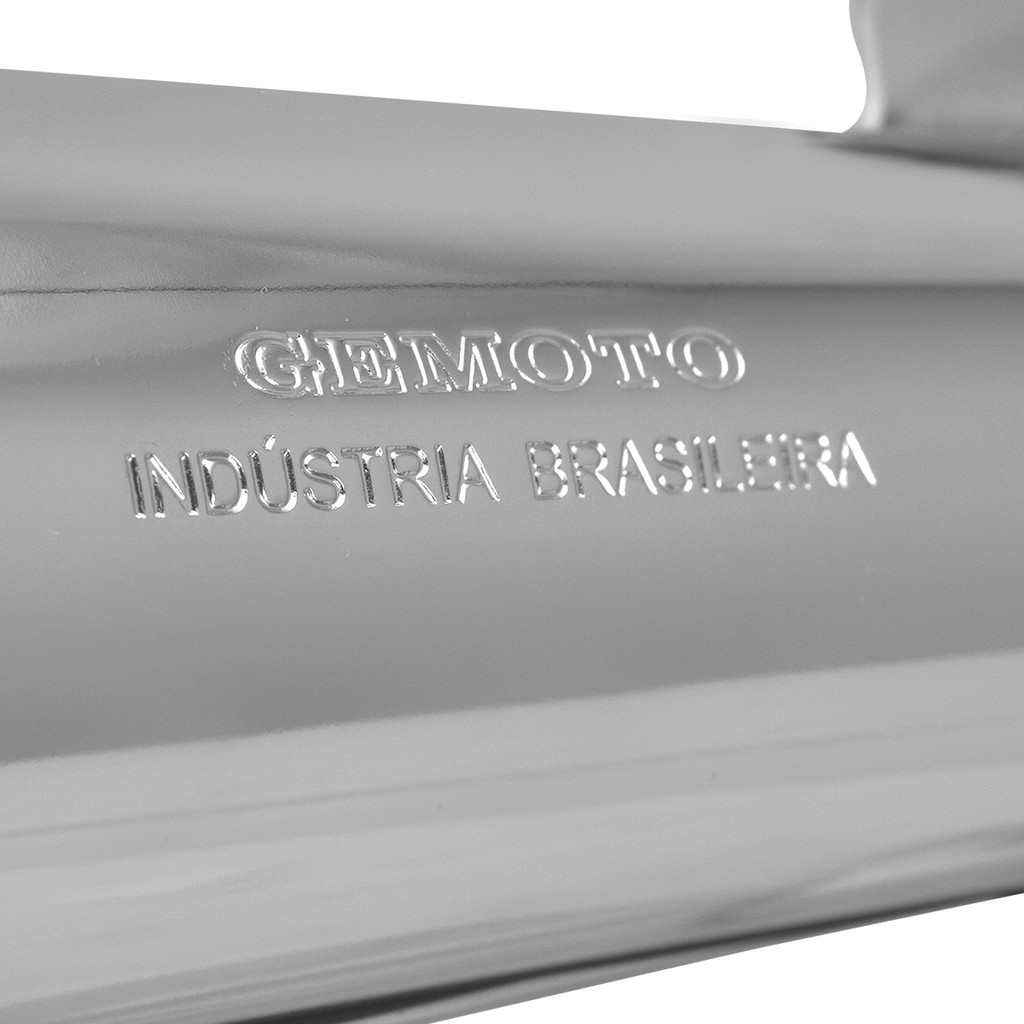 Detalhes do Escapamento Gemoto Mini Ml 1 Abafador Pop 110 2016 À 2022 Com Suporte Protetor