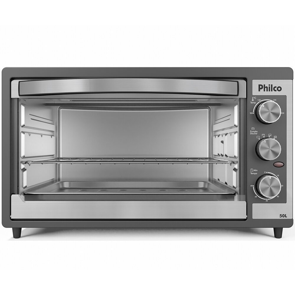 Forno Elétrico Philco 50 Litros, Dupla Resistência - PFE52P