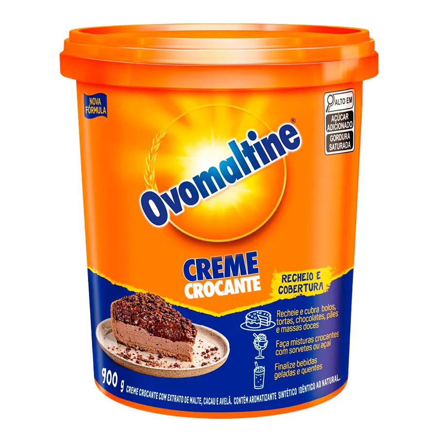 Creme Crocante Ovomaltine 900g Pote