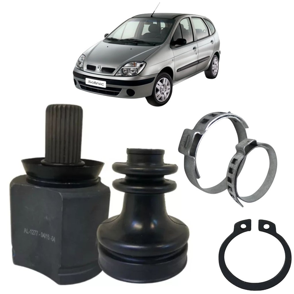 Garfo Tulipa Lado Esquerdo - Megane 1996 A 2004 / Scenic 1996 A 2004 - Al-1277