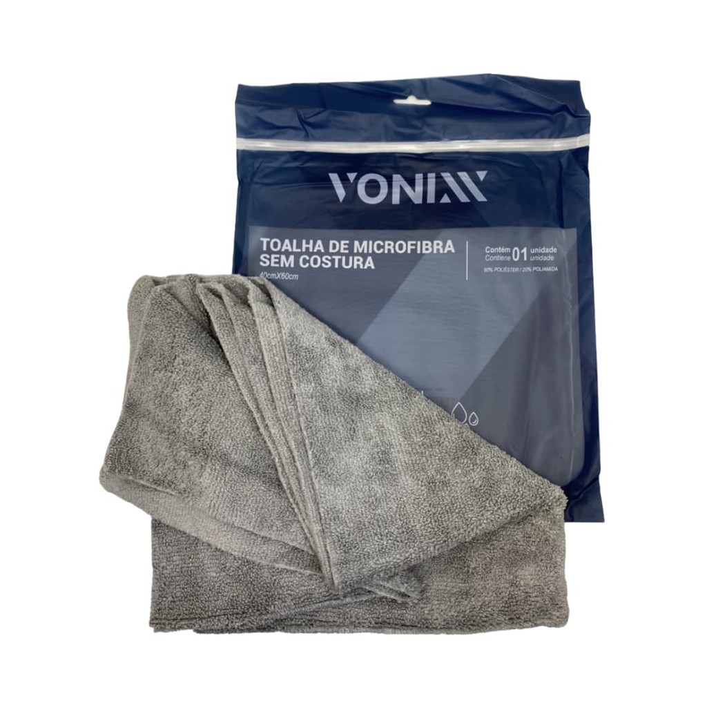 Toalha de Microfibra Sem Costura 40x60CM - 350GSM Vonixx Toalha de Microfibra Sem Costura 40x60CM - 350GSM Vonixx