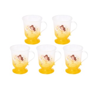 Kit 5 Xícaras Chá das Princesas Brunch Bela Lembrancinha Presente Colecionável Disney Plasútil em Oferta na Shopee